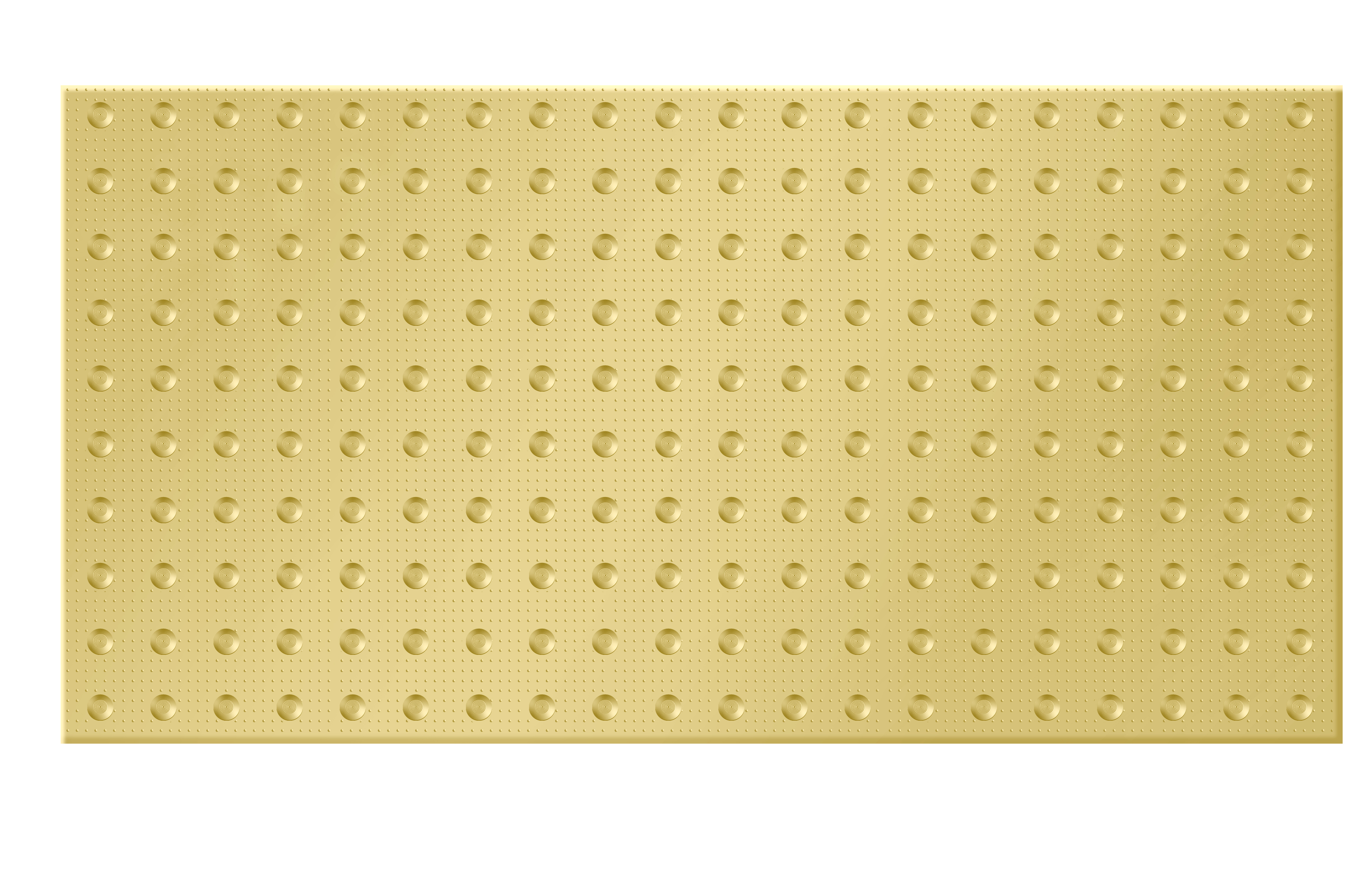 PVC Tactil Tile Mat Amarillo Negro Gris 1200✖600mm Anti-UV RY-BP503
