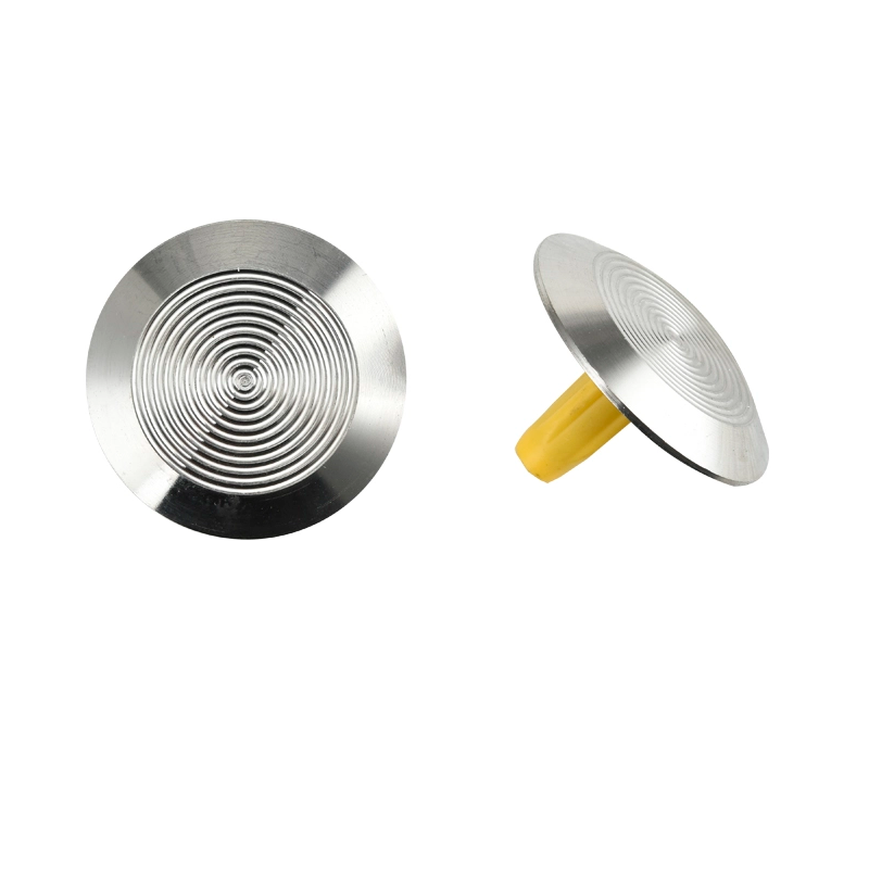 Perno indicador t&aacute;ctil est&aacute;ndar cl&aacute;sico para advertencia