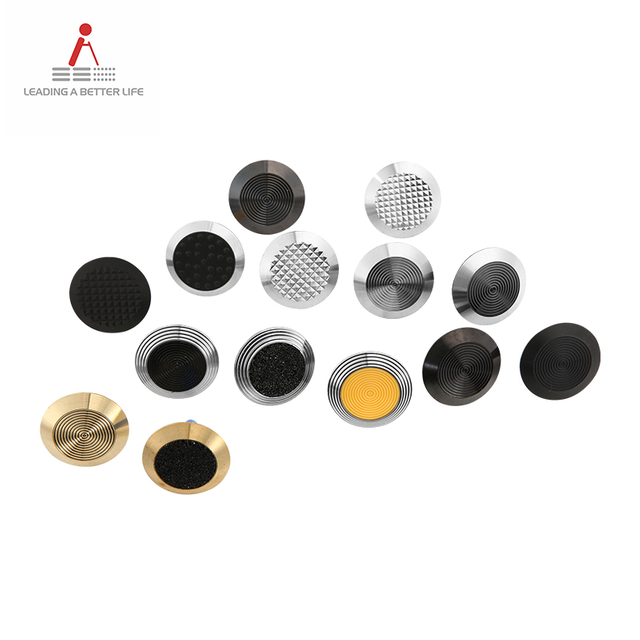 Perno de pavimentación táctil de acero inoxidable, tamaño personalizado, fábrica directa con RY-DS132 de alta calidad